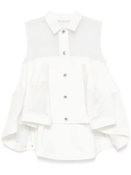 Koszula dżinsowa Sacai biała