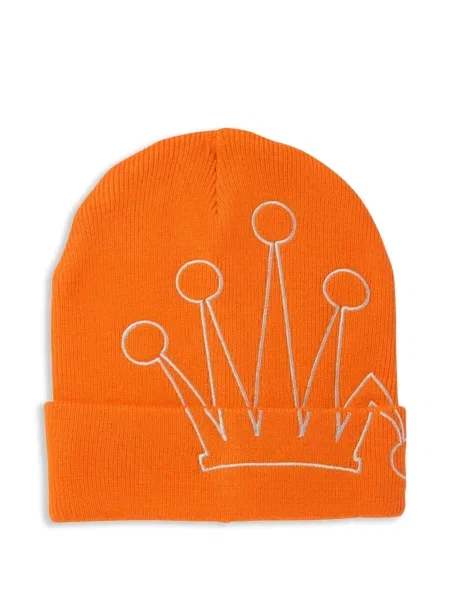 Шапка Stüssy бродирана оранжево