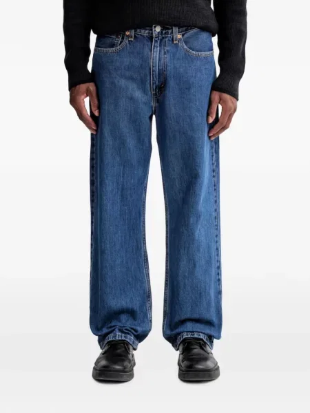 Scurt pantaloni scurți Levi's® cu broderie cu dungi alb