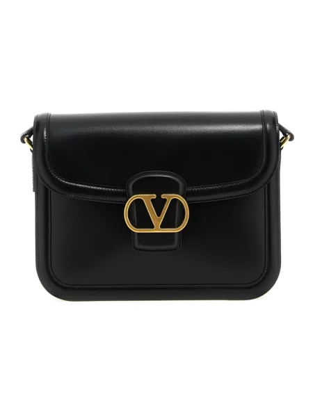 Torba Valentino Garavani skórzana czarna