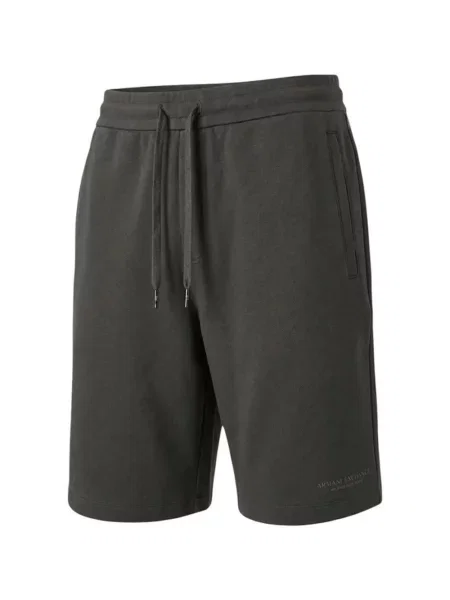 Pantaloni scurți Armani Exchange cu imagine cu cordon verde