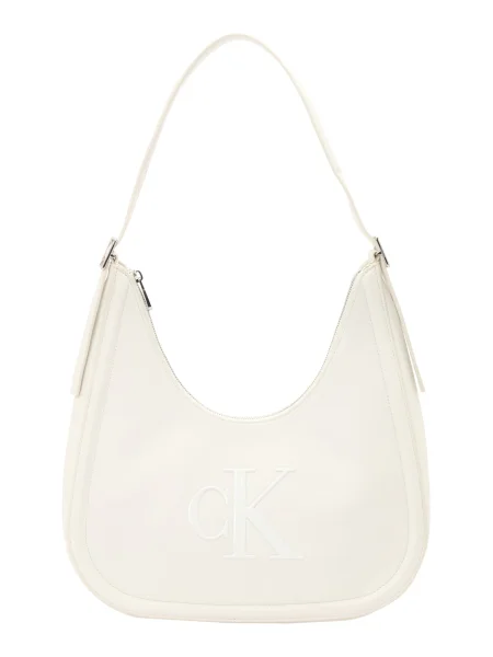 Calvin Klein Geantă de umăr lână alb