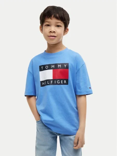 Tommy Hilfiger Póló Heritage kék