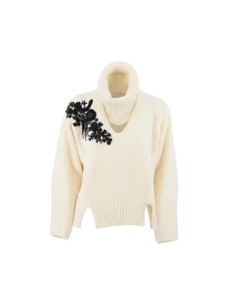 Sweter Ermanno Scervino beżowy
