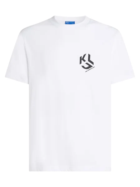 Karl Lagerfeld Jeans Tricou alb
