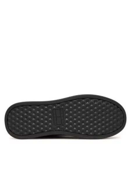 Tommy Jeans Sportcipők Platform Logo Sneaker fekete