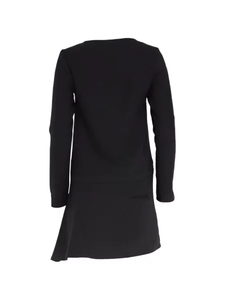 Lung rochie Ba&sh asimetrică negru