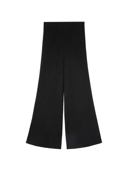 Pantaloni Agnona tricotate negru