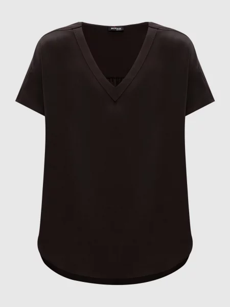 Футболка із шовком Kiton коричнева