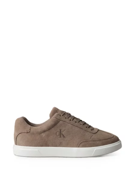 Sneakerși Calvin Klein cu imagine maro