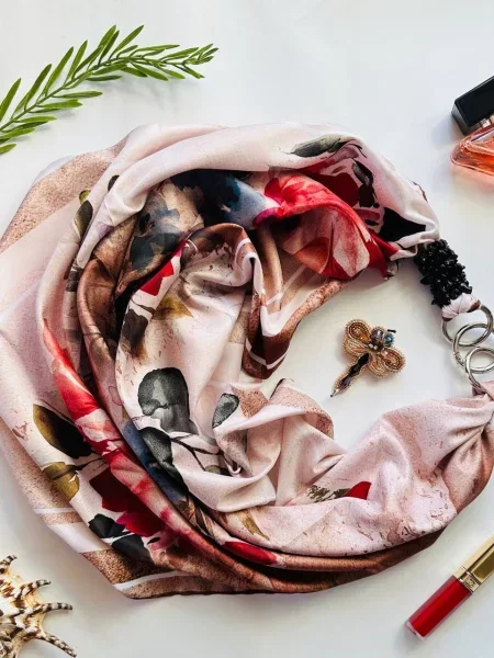 MyScarf Basic Хустка Мультиколор Шовк