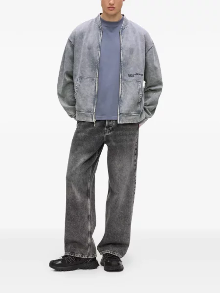 Geacă de blugi Karl Lagerfeld Jeans albastru