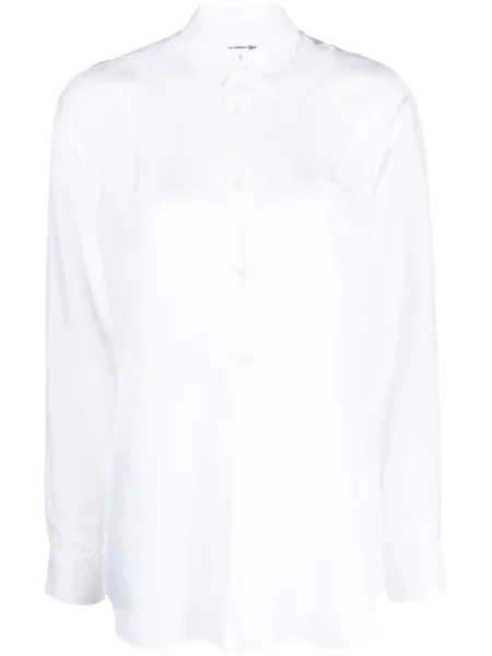 Cămașă Comme Des Garçons Shirt lungă alb