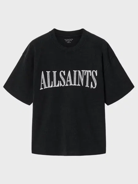 Футболка Allsaints чорна