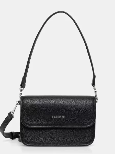 LACOSTE Geantă de umăr Elegance' negru