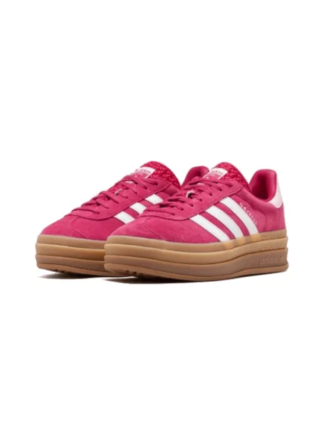 Sneakersy Adidas Gazelle zamszowe różowe