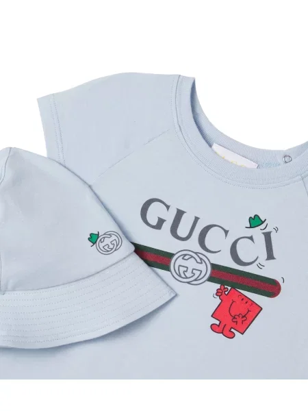 Gyerek sapka Gucci kék
