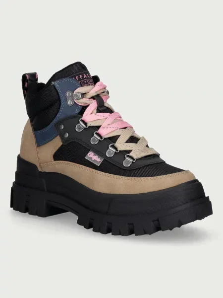 Buffalo trapery Aspha Com Mid Hike czarne