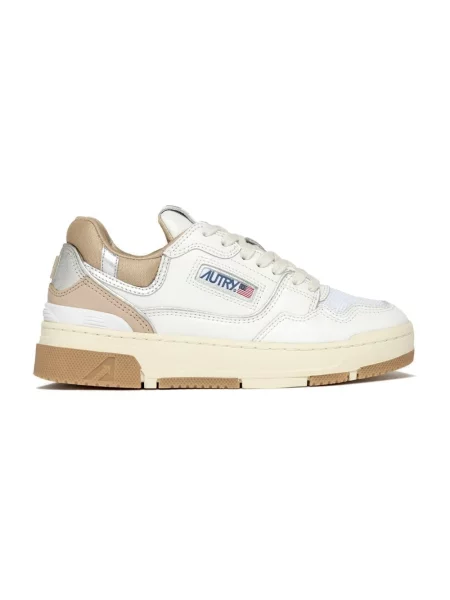 Sneakersy Autry skórzane białe