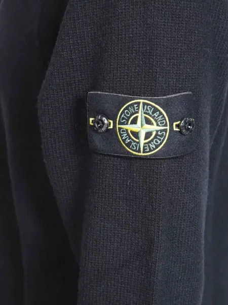 Pulover Stone Island cu strasuri albastru