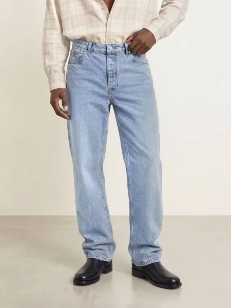Represent Džíny Heaton Regular Fit 07 authentic blue modré