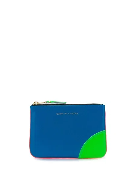 Portfel Comme Des Garçons Wallet niebieski