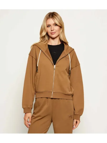 Pinko Pulóver MALIZIOSO | Loose fit barna