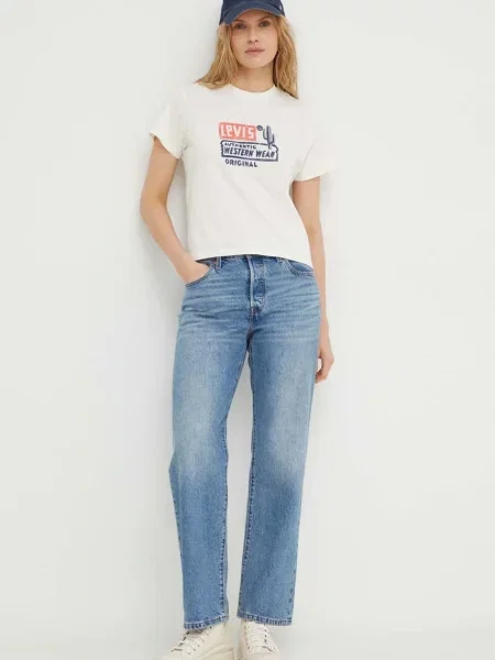 Levi's tričko béžové