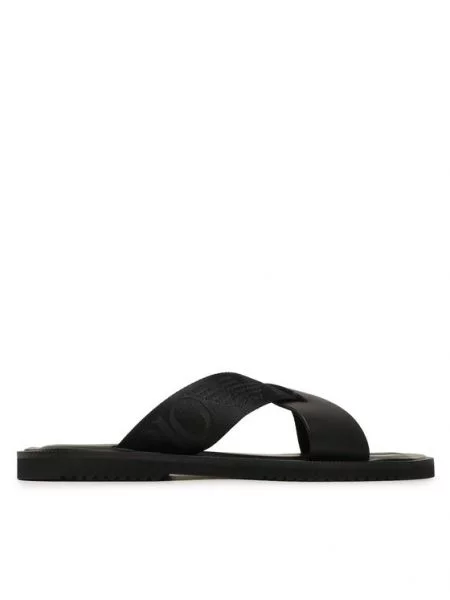 Sandály Emporio Armani černé
