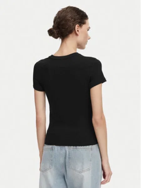 Tommy Jeans T-shirt Ess Logo crna