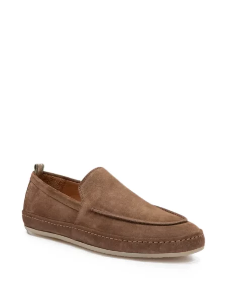 Pantofi loafer Officine Creative din piele maro