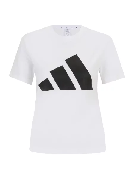 ADIDAS SPORTSWEAR Tricou funcțional negru alb