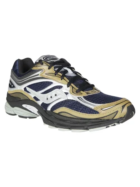 Lniane sneakersy Saucony brązowe
