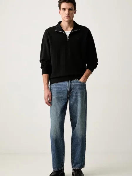 Levi's hanorac pentru bărbați din ORIGINAL HM ZIP negru