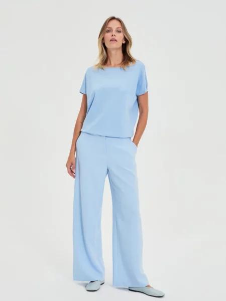 Pantaloni Marisse albastru