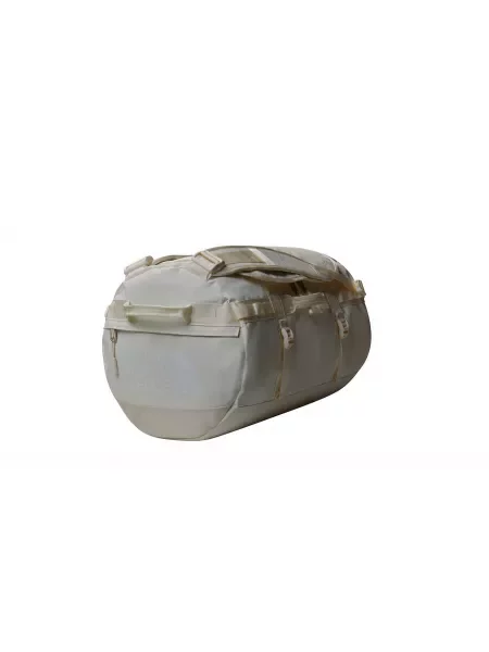 Torba podróżna The North Face Base Camp Duffel S 50 l white dune/white beżowa