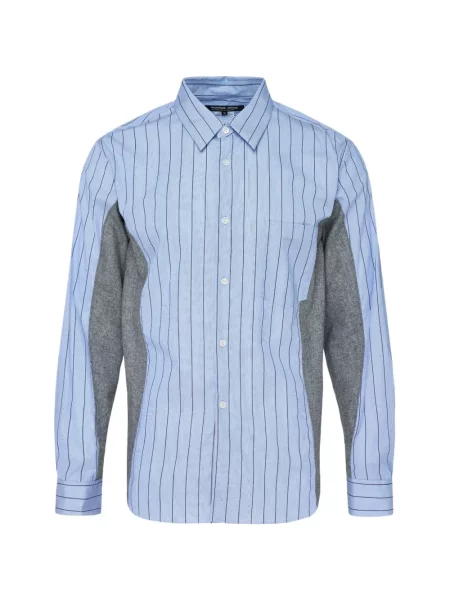 Cămașă Comme Des Garçons Homme Deux albastru