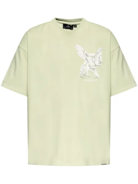 Tricou Represent cu imagine verde