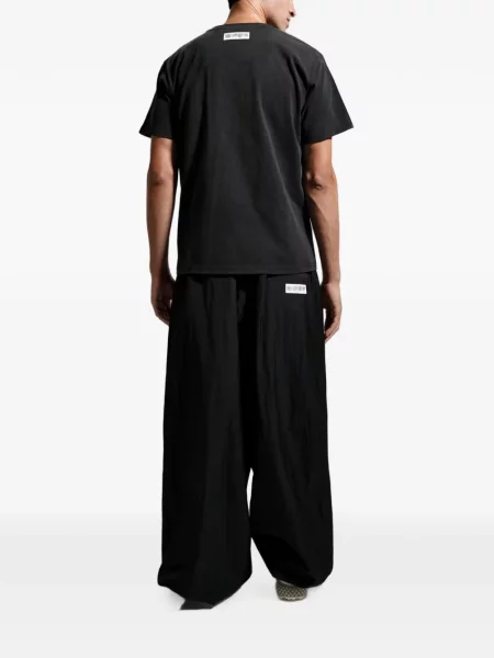 Pantaloni Mostly Heard Rarely Seen cu cordon negru