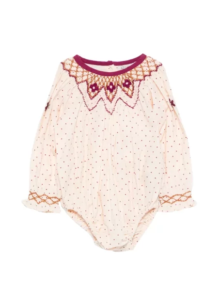 Body dziecięcy Bebe Organic różowy