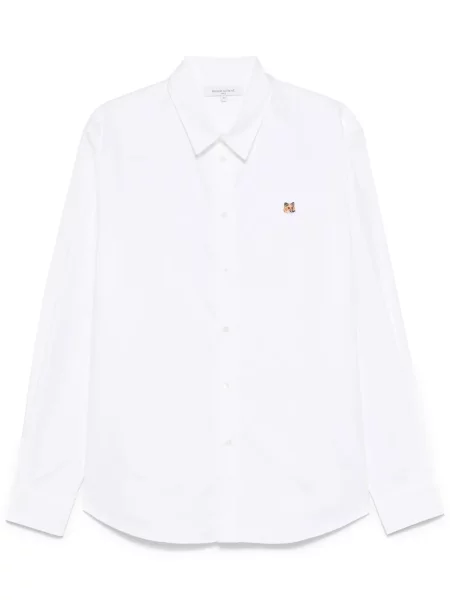 Košile Maison Kitsuné bílá
