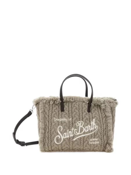 Geantă shopper Mc2 Saint Barth tricotate