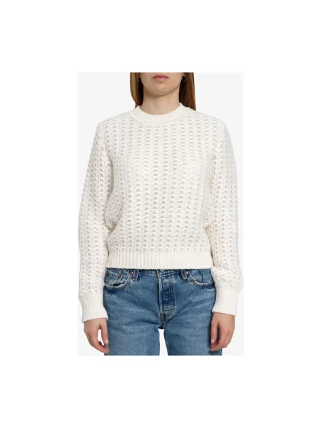 Sweter Alberta Ferretti biały