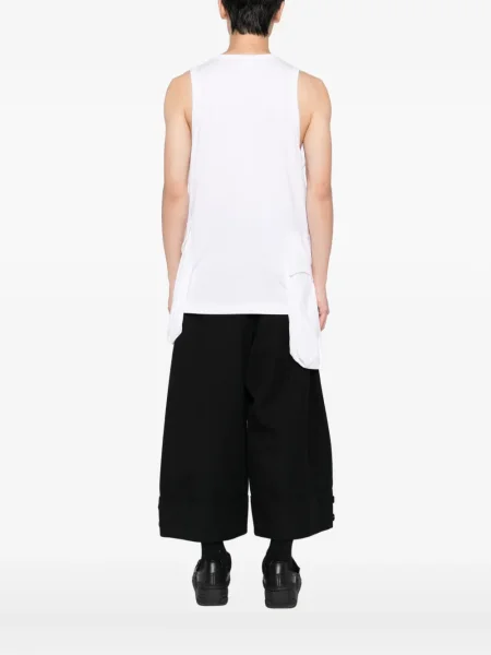 Елек Comme Des Garçons Homme Plus джобове с капаци бяло
