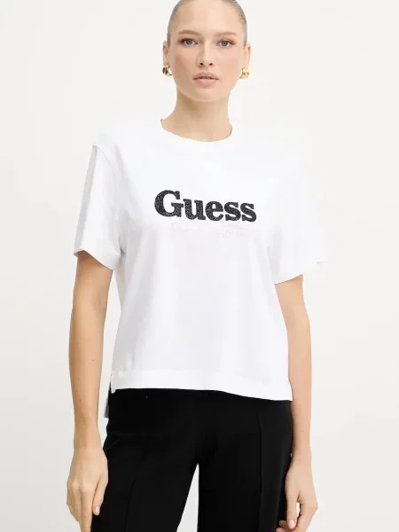Тениска Guess дамска бяло