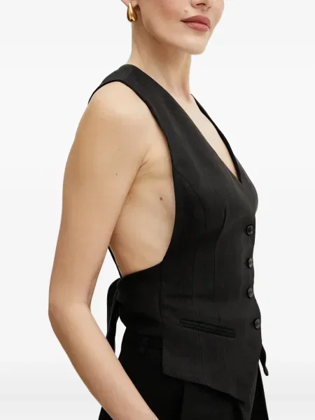 Vestă Elisabetta Franchi negru