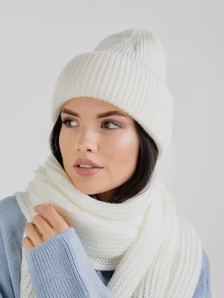 Romashka Нансі Шапка білий