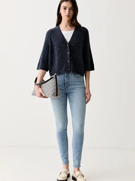 Calvin Klein Jeans skinny kavbojke modra
