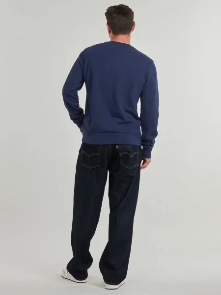 Geacă Polo Ralph Lauren din material terry albastru
