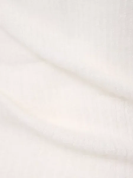 Pulover Jacquemus lung alb